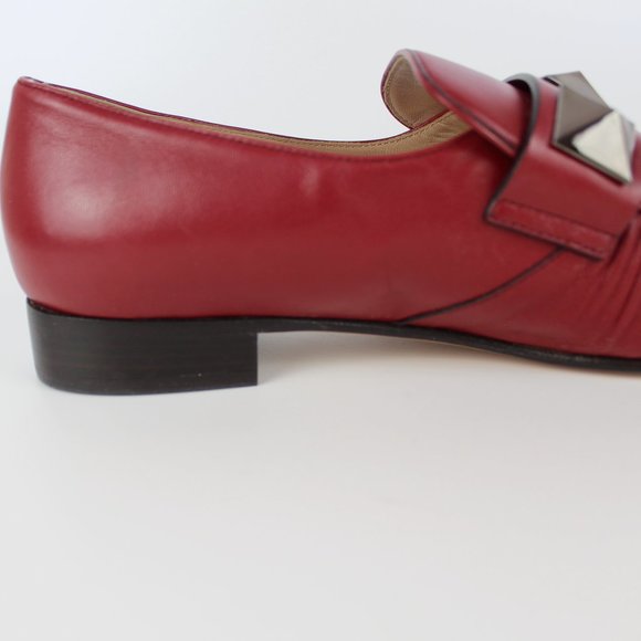 NEW VALENTINO GARAVANI Leather Loafers- Rockstud - Picture 10 of 16
